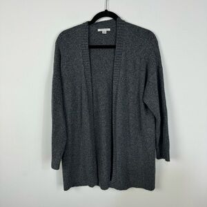 American Eagle Gray Grey Open Front Soft Cardigan